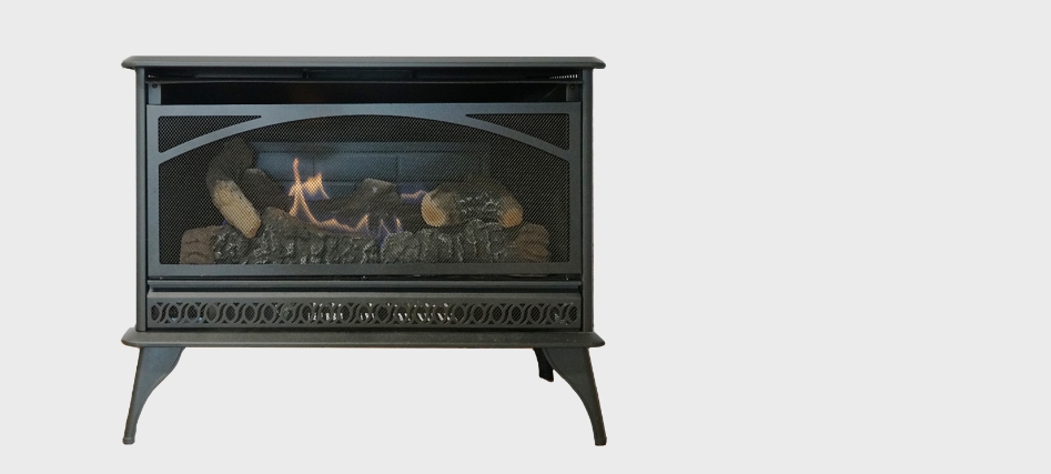 Vent free stove