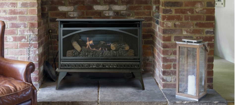Vent free stove